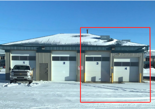 Nearly 900 sq ft heated shop, available now on annual lease. One flat rate — heat, power, water, WiF...