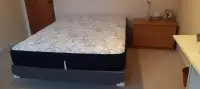 Queen size mattress and box spring - Like NEW