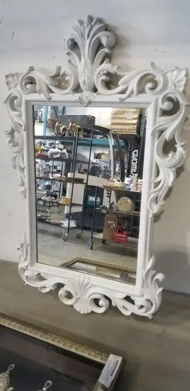 FRAMED DECORATED MIRROR, View more