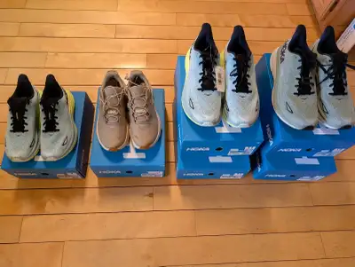 Hoka Running Shoes, Men's Sze 7, 8, & 12 SPECIAL $95.00, View more