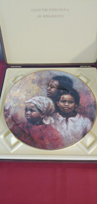 RARE LIMITED EDITION, 1978 ROYAL DOULTON A BRIGHTER DAY PLATE!!!