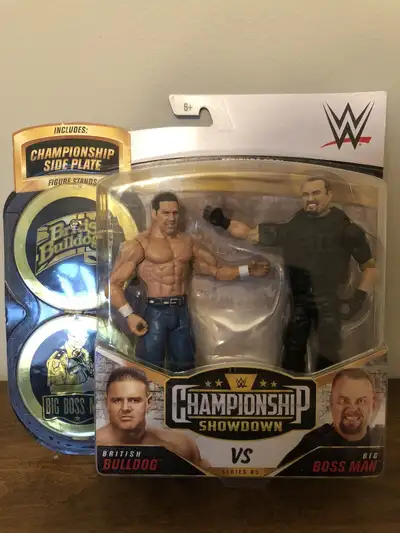 WWE British Bulldog vs Big Boss Man, View more