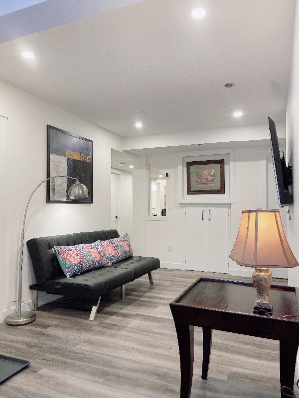 Newly renovated, fully furnished walkout basement for rent! Long Term