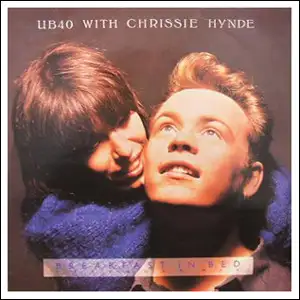 UB40 @ Chrissie Hynde 1988 12 inch EP single Breakfast In Bed