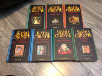 Ensemble de sept romans Agtha Christie