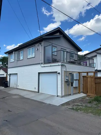 2 bedroom Garage suite