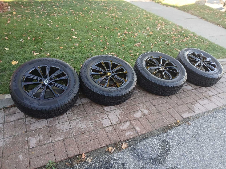 Rav4 winter tire package 225 65R17 | Tires & Rims | Kitchener ...