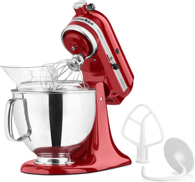 Kitchenaid Artisan 5 quart stand mixer red in Processors, Blenders & Juicers in Mississauga / Peel Region - Image 3