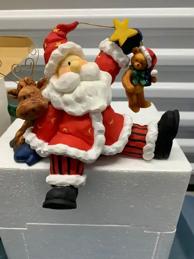 santa stocking holder (decor piece) -BRAMPTON, View more