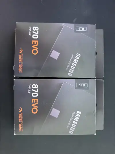 Samsung 870 EVO 1TB SSD, View more