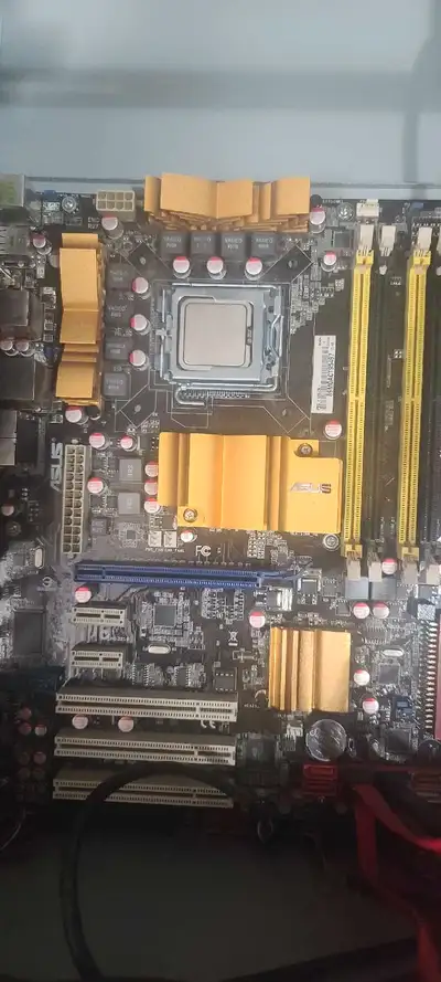 Intel CPU Q9550 2.8 GHz Qud-Core + mainboard+8GB Ram, View more