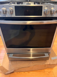 GE Gas Slide-In Stove