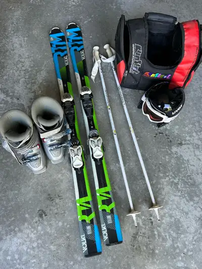 Volk + Tecnica JR comp ski, View more