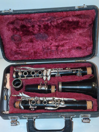 yamaha clarinet in carry case used B&H SERIES I-10 LONDON