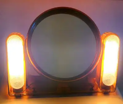 Vintage General Electric Lighted Mirror, View more