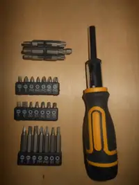 screwdriver with multiple heads