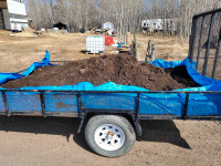 Organic compost garden soil 