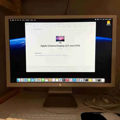 FS: Apple Cinema HD 23” Display, View more
