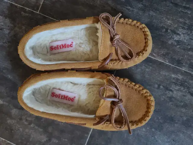 soft moc kids slippers