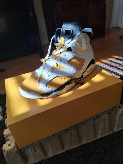 air jordan 6 yellow ochre M13, View more