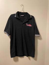 Seneca College Sting OCAA polo golf shirt medium M