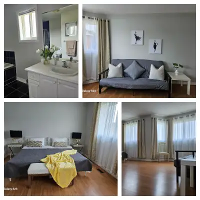 300 Sqft Master Bedroom with own sitting area and private bathroom for $1500/month. Parking availabl...