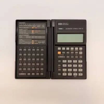Vintage Hewlett-Packard HP 19BII Business Consultant II financial calculator. This classic business...