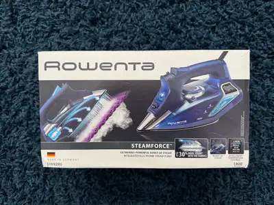 ROWENTA STEAM IRON – NEW IN BOX – POWERFUL STEAM – DEAL, View more