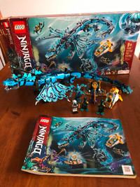 Lego Ninjago Le dragon d’eau 71754 - complet
