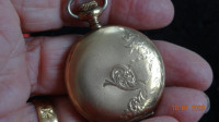 Pocket /Pendant watch , wind up,  US Watch Company,engraved