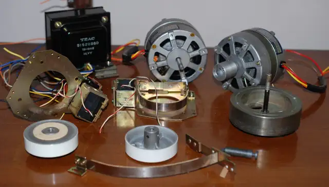 TEAC Reel to Reel Motors, Switches, Knobs, Pots, and Other Parts