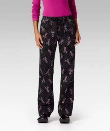 NEW Scrub Pants ~ Breast Cancer Awareness Ribbon SizeM, View more