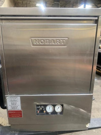 High temp hobart commercial dishwasher 
