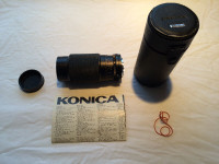 Lentille Konica Zoom-Hexanon AR 65-135mm & étui