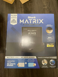 Shark matrix robit vacuum brand new sealed 