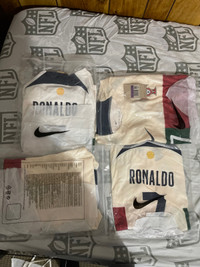Ronaldo jersey - portugal away - all sizes are available 