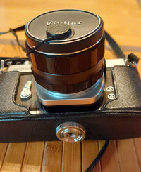 Pentax Asahi Spotmatic Camera with Lenes
