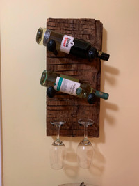 Barn Board Wine Rack