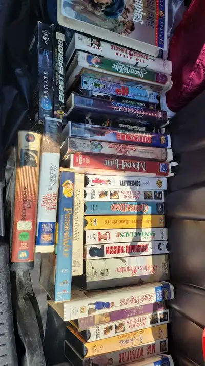30+ vhs tapes. Must take all. 40$ pu wallaceburg, View more