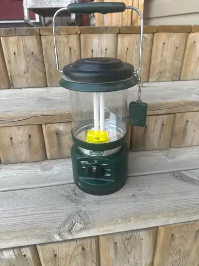 Coleman battery operated lantern, View more
