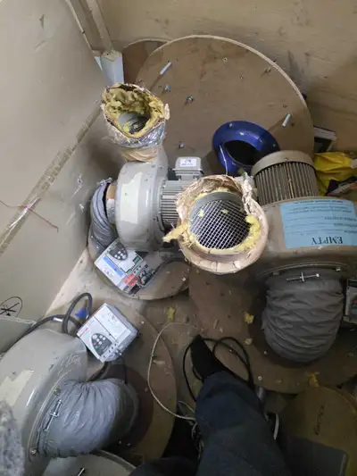 4x Industrial inflatable air blower, View more