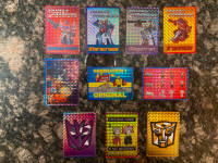 Transformers G1 Prism /Foil /Holographic Sticker Cards from 2020