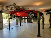 MP9 Hydraulic certified 4 post Parking lift 9000lbs Car hoist