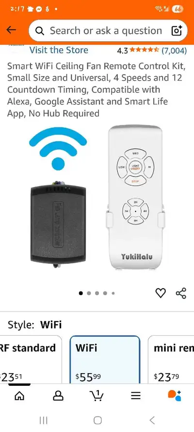 Fan Remote Control Kit- NEW!!, View more
