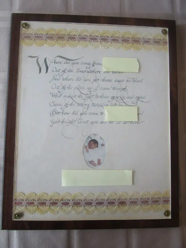 Document/Photo Holder/Frame in Home Décor & Accents in St. Albert - Image 2