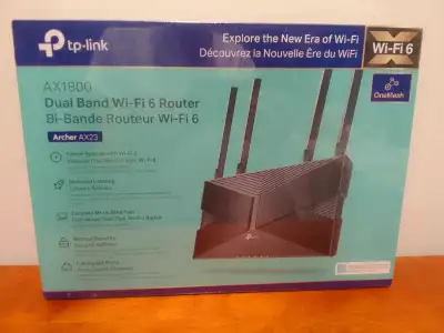 TP-Link AX1800 wifi Router , View more
