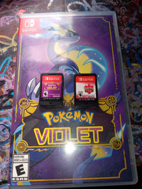 Pokemon Violet and Pokemon Shield for Nintendo switch