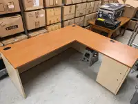 Large L-Shaped Office Desk