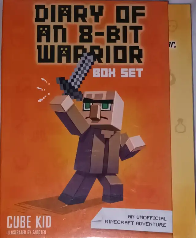Minecraft; Diary of an 8-Bit Warrior Box Set Volume 1-4 Books in Children & Young Adult in London - Image 3