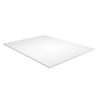 48-inch x 96-inch White Corrugated Plastic Sheet